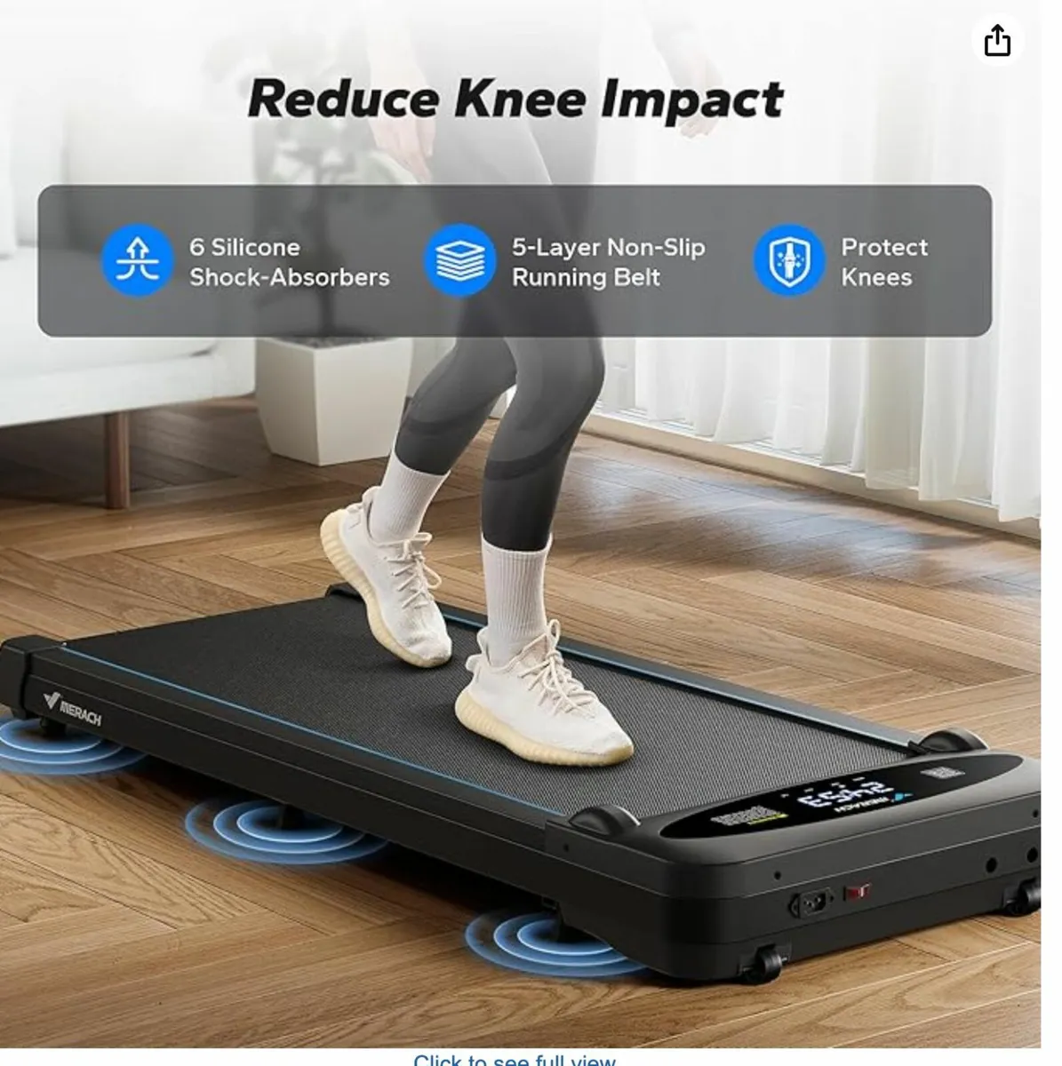 MERACH T26 Under Desk Walking Pad / Treadmill - Image 2