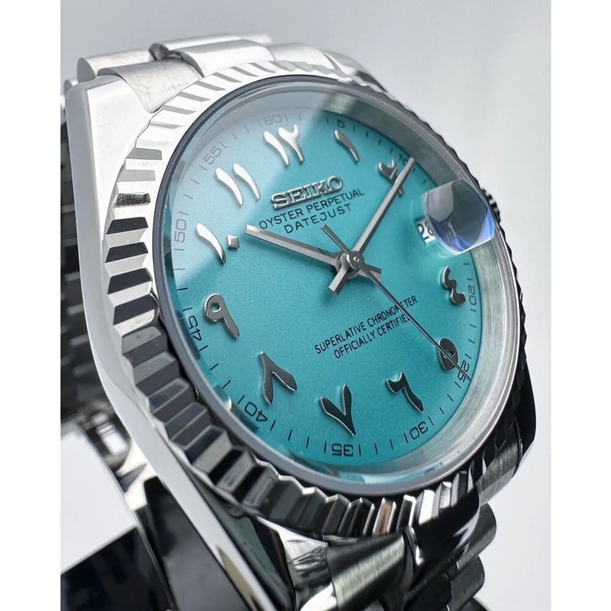 Brand New Seiko Datejust Mod Watch - Image 3