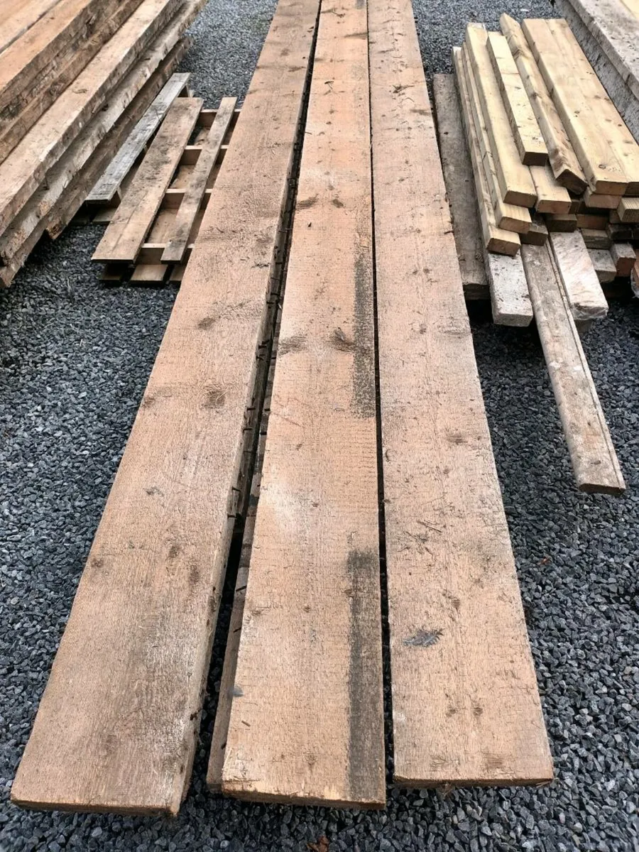 Reclaimed timber  200 yrs old - Image 1
