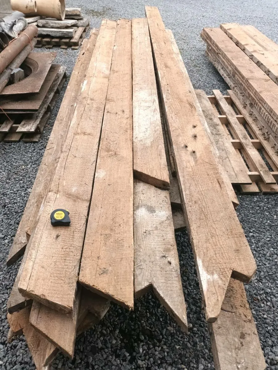 Reclaimed timber  200 yrs old - Image 2