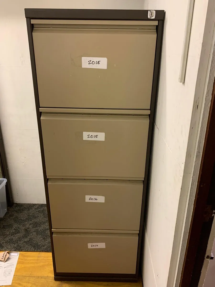 Filing Cabinets and desks  €20 EACH - Image 2