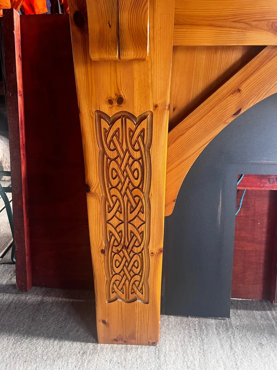 Wooden Fireplace Surround - Open to offers - Image 2