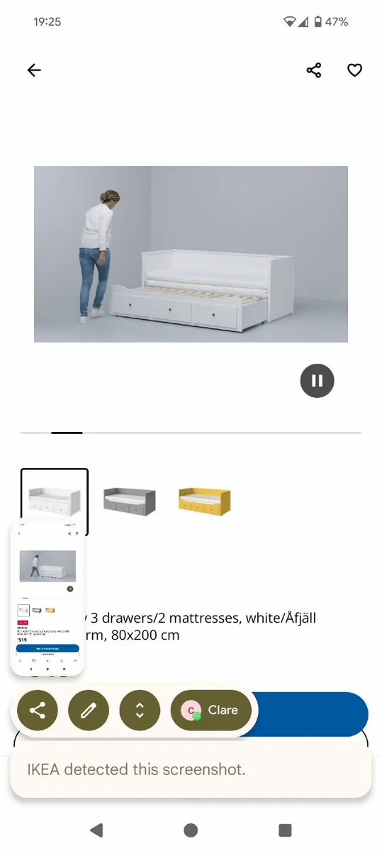 Ikea daybed - Image 1