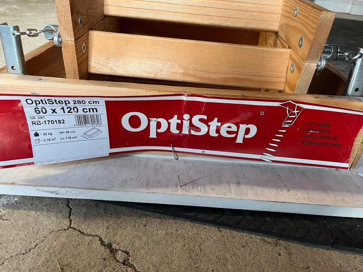 Optistep attic stairs - Image 1