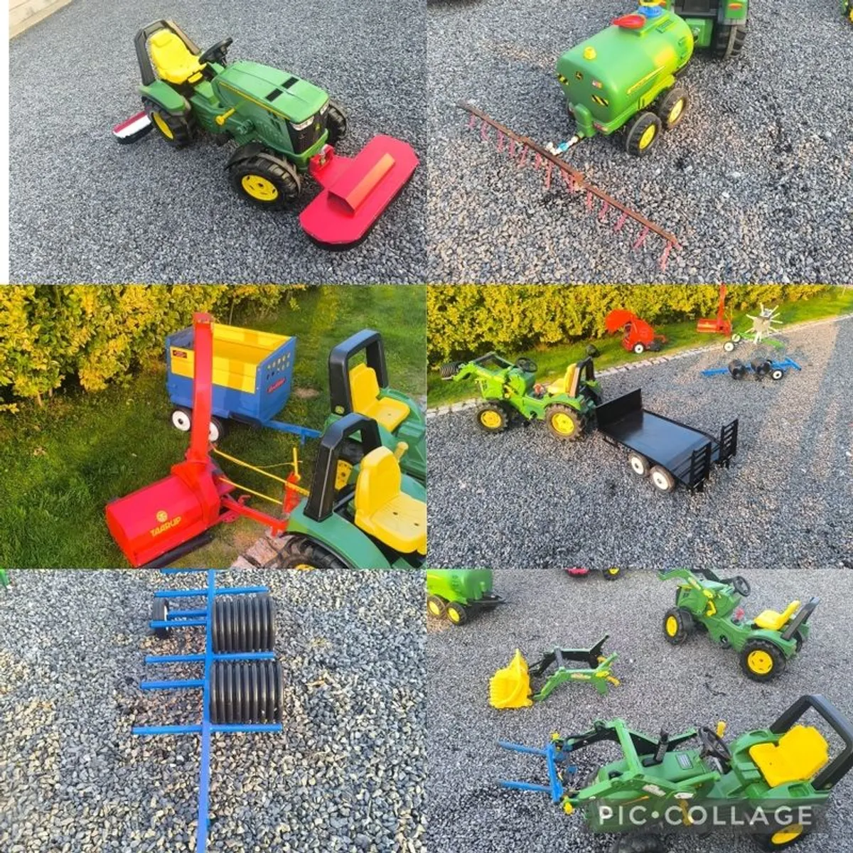 Farm Toys Killbran Rolly Pedal Tractor Huge collection - Image 1