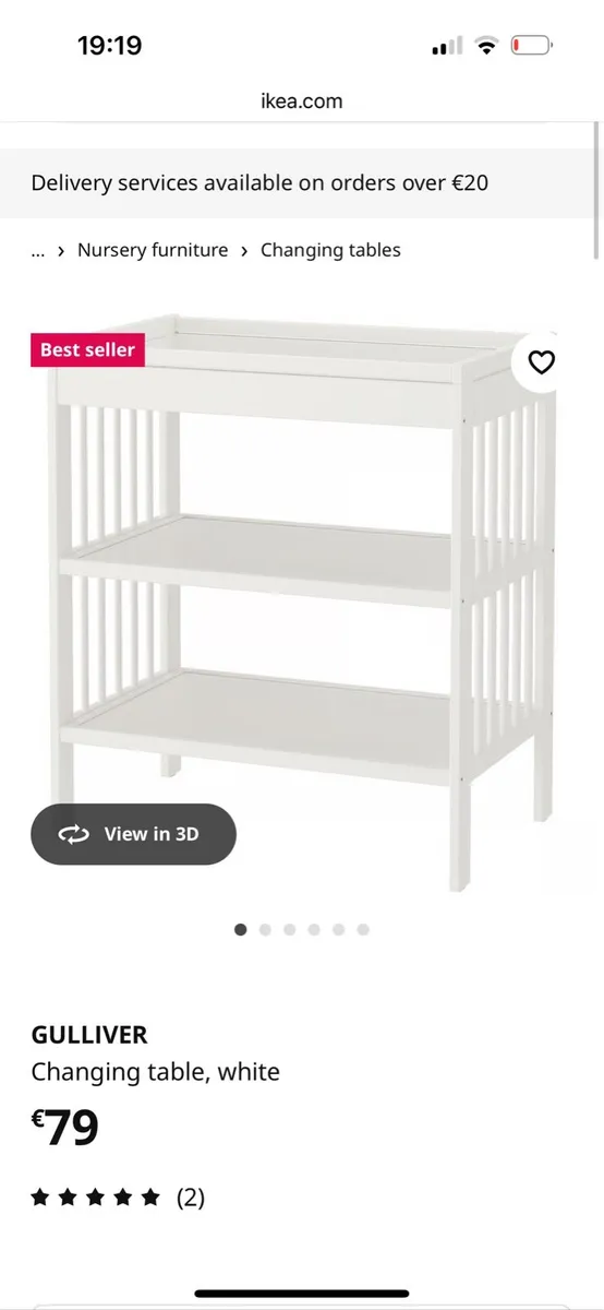 IKEA brand new baby changing table