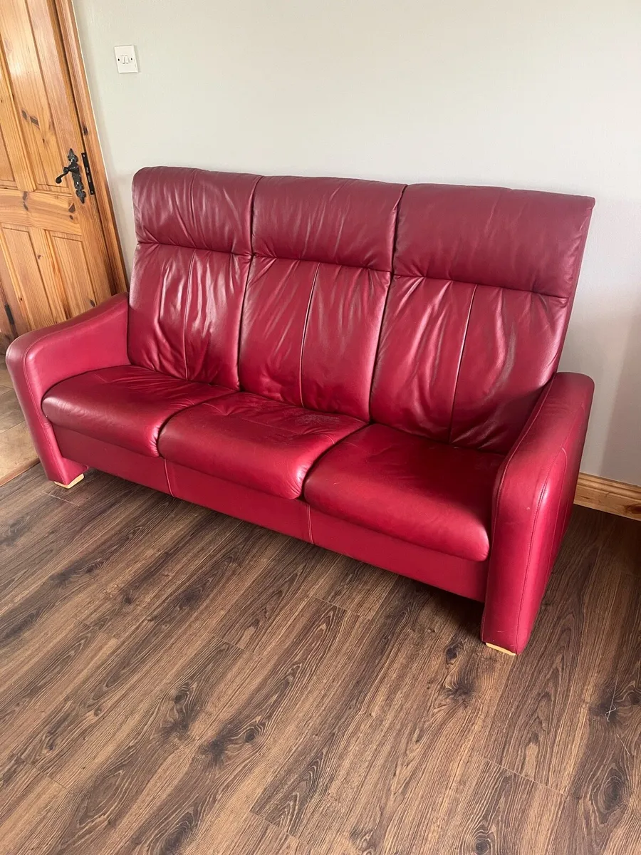 Free couches, chair and foot stools - Image 1