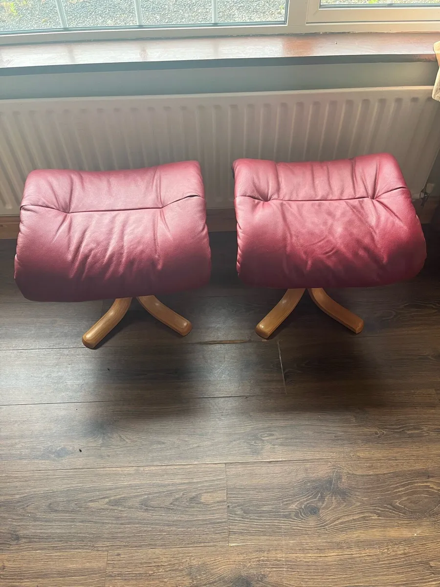 Free couches, chair and foot stools - Image 3