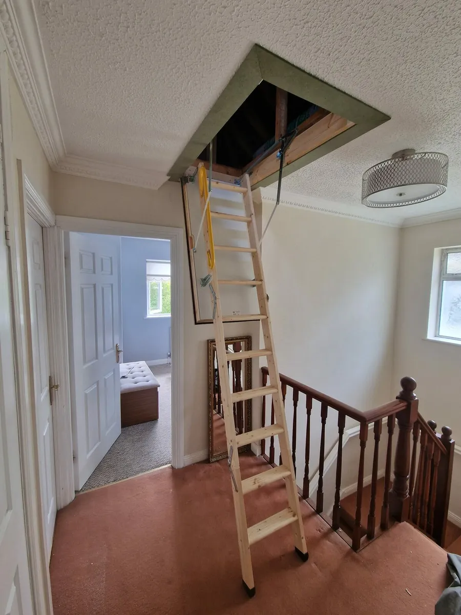 Special offer Attic wooden foldable stairs - Image 3