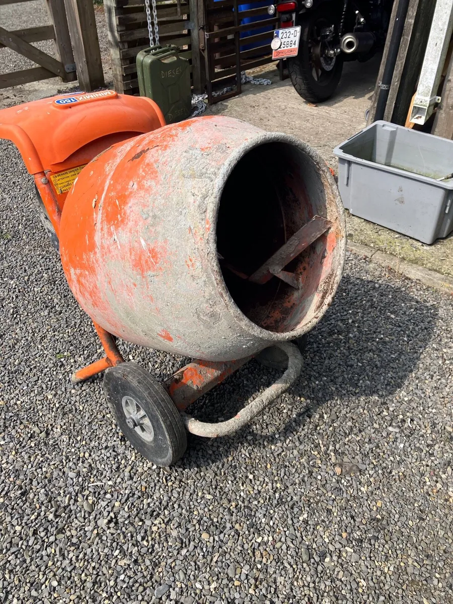 Belle cement mixer - Image 1