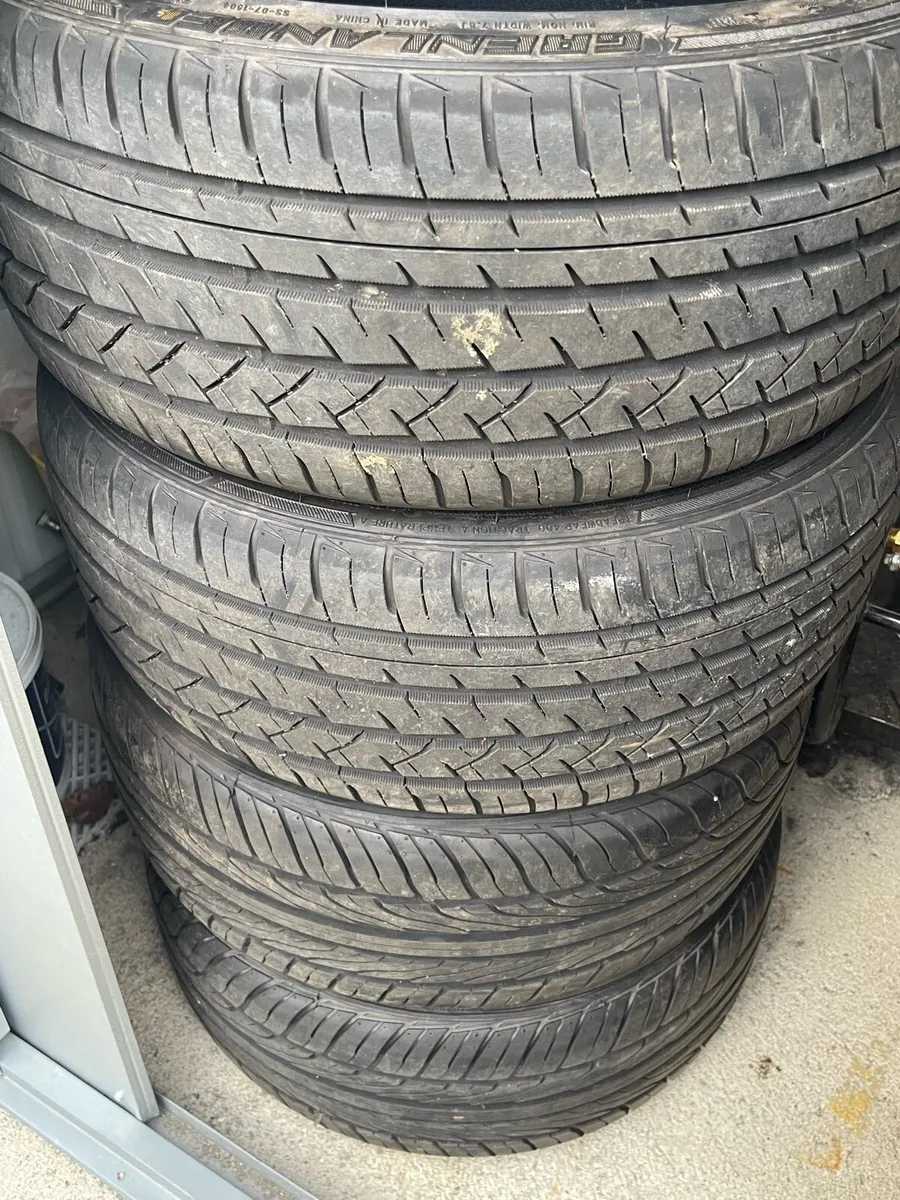 Genuine Peugeot 17” Vortex Alloys W/New Tyres - Image 3