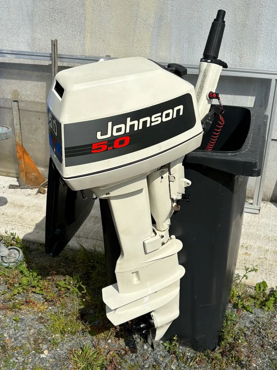 Johnson 5hp outboard - Image 1