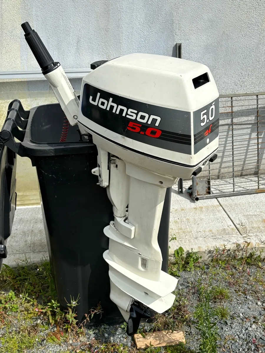 Johnson 5hp outboard - Image 2