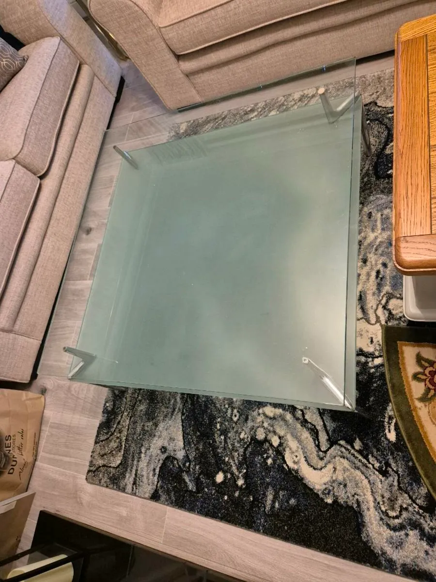 Glass Top Table - Image 1