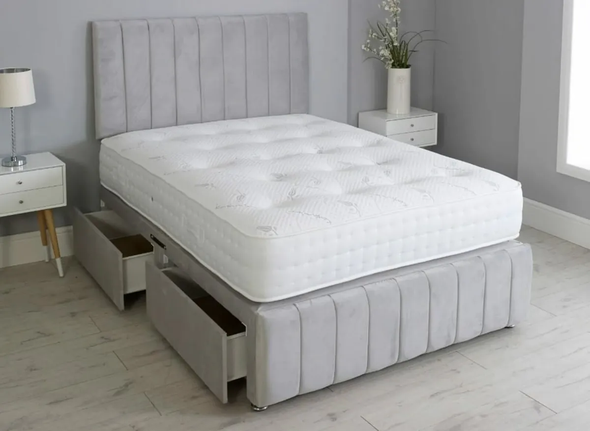 Comfortable Divan Beds With Metress - Image 2