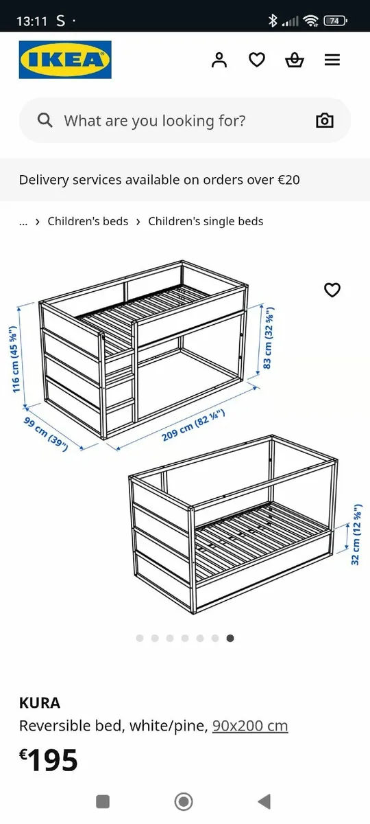 Ikea Bunk bed - Image 1