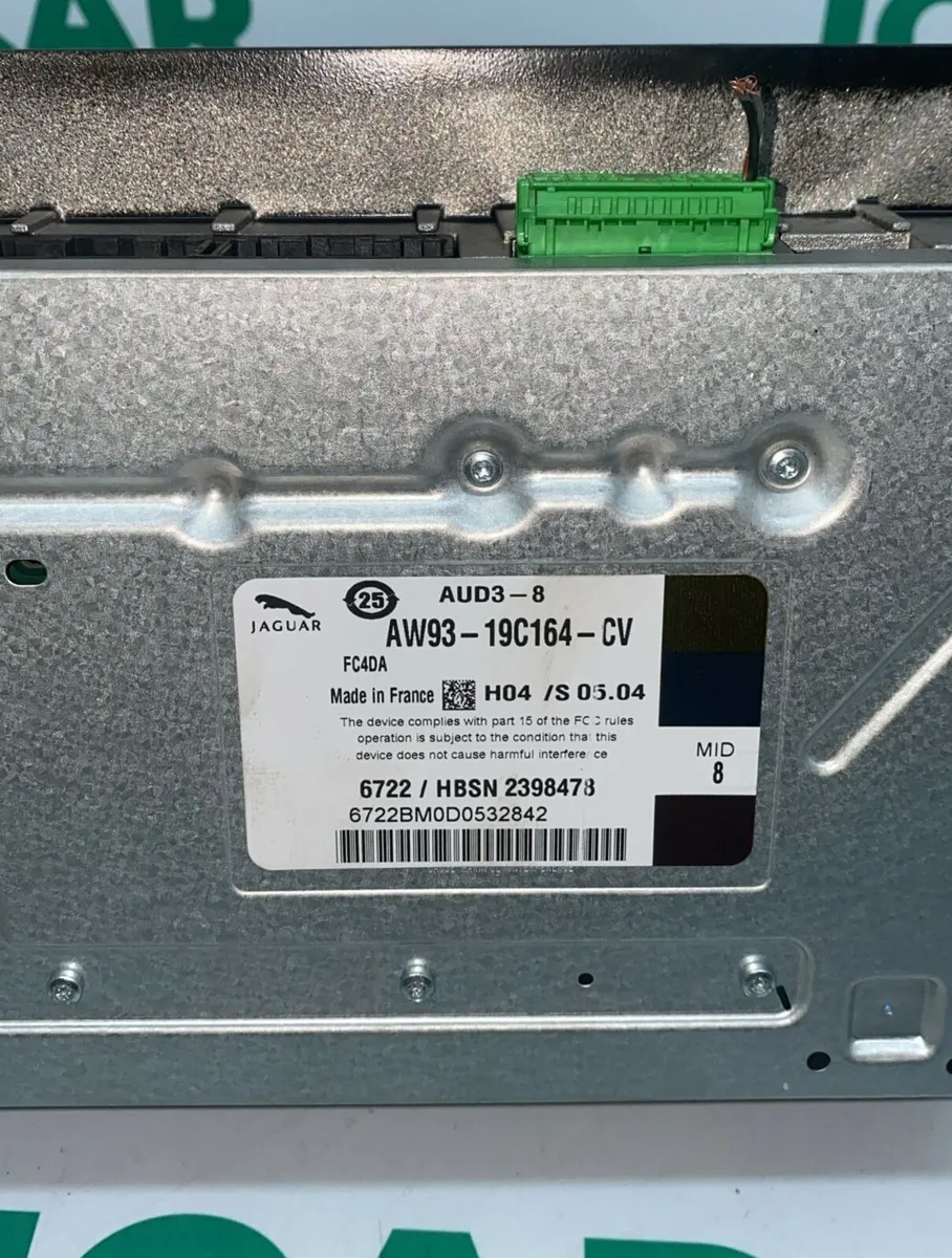 Jaguar/ Land Rover Audio amplifier - Image 2