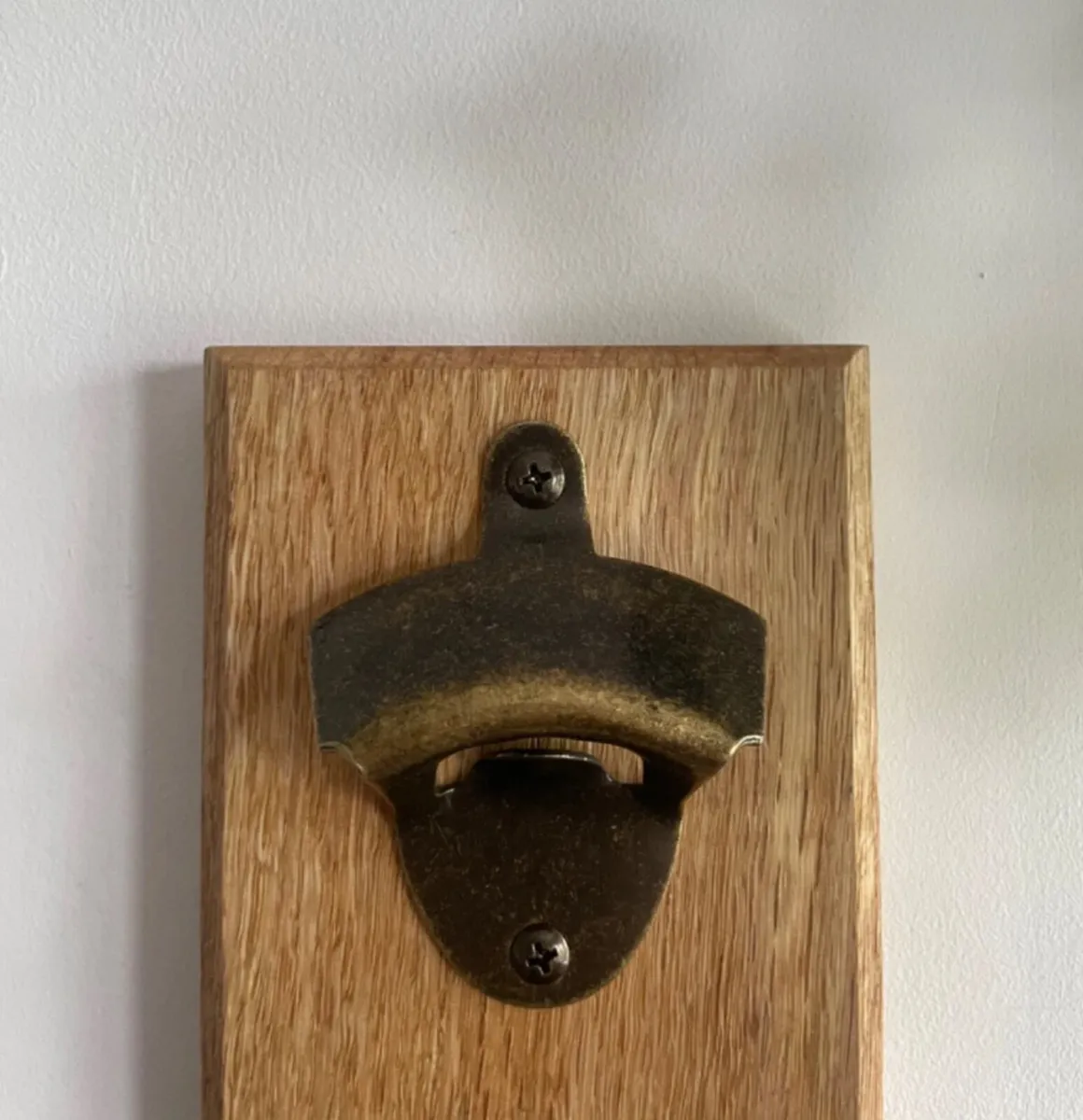 Personalised Solid Oak Bottle Opener - Image 2