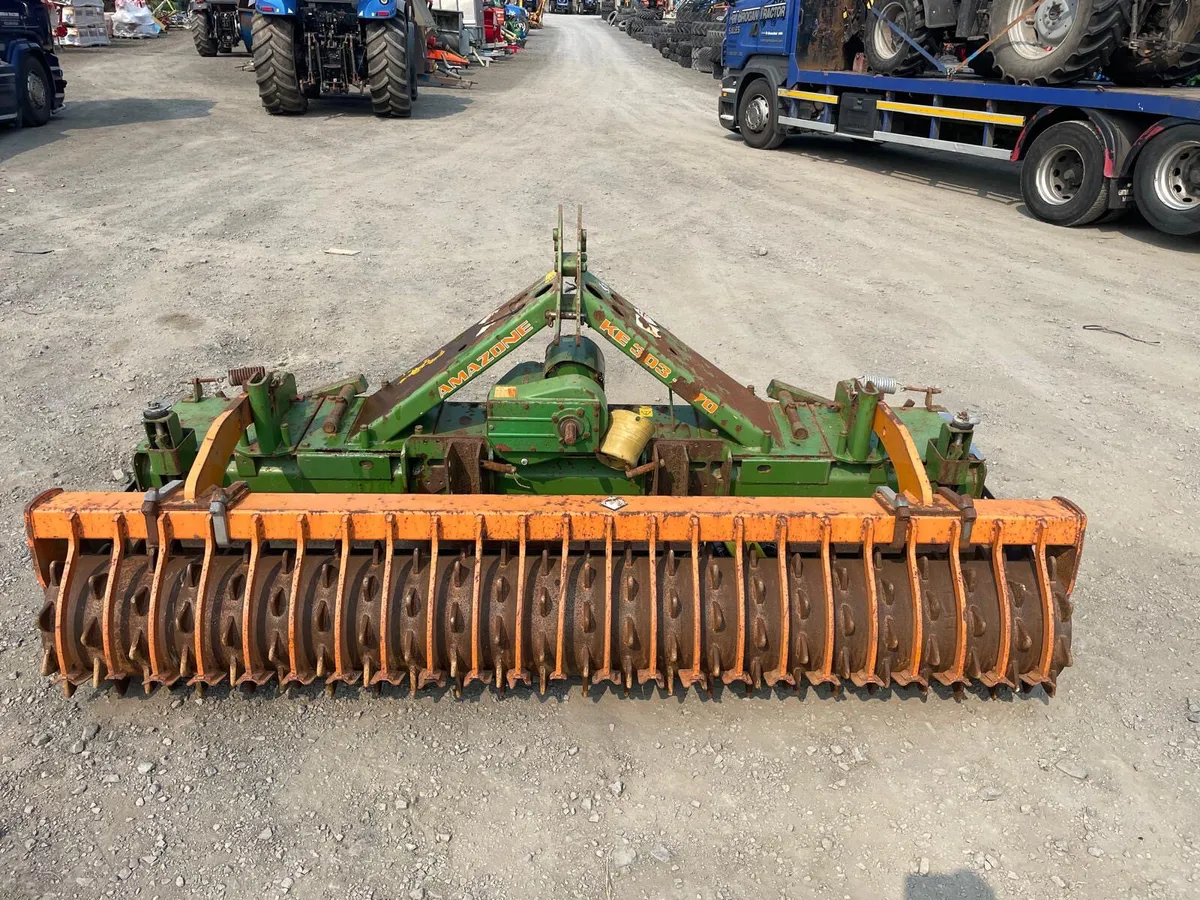 Amazone 3metre Power Harrow - Image 1