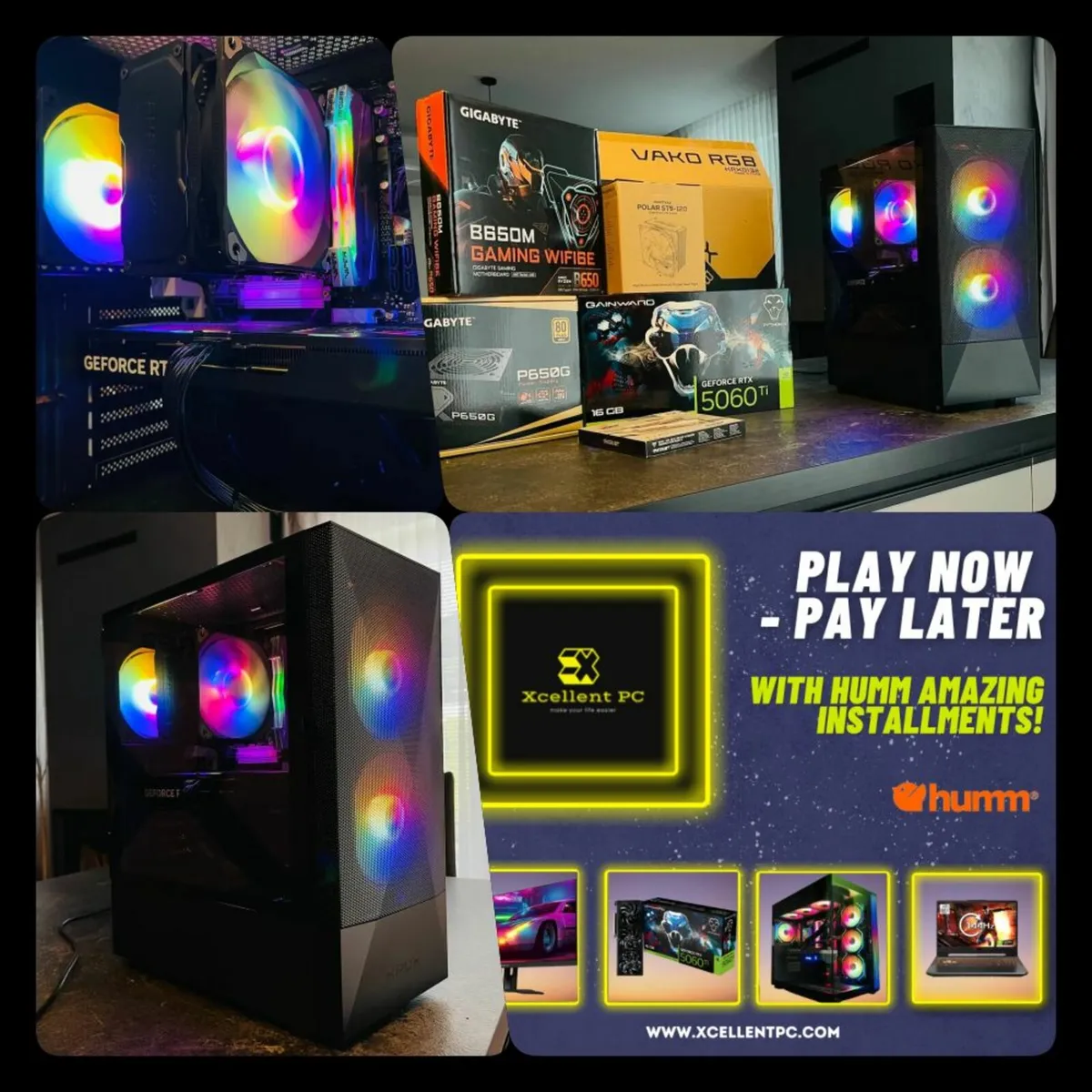 PC Gaming Ryzen 7 7700, RTX 5060 Ti 16GB, 32GB RAM - Image 1
