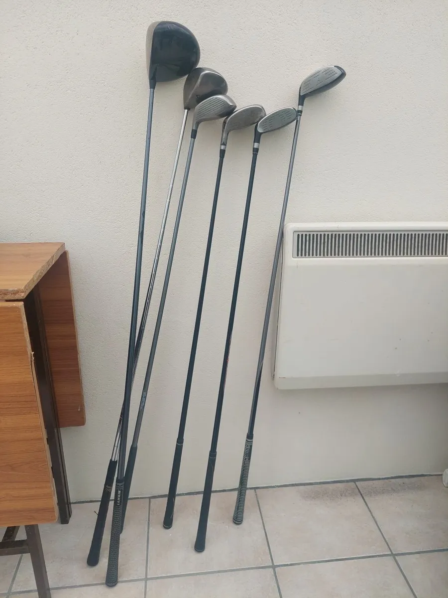 golf clubs + bag - Image 2
