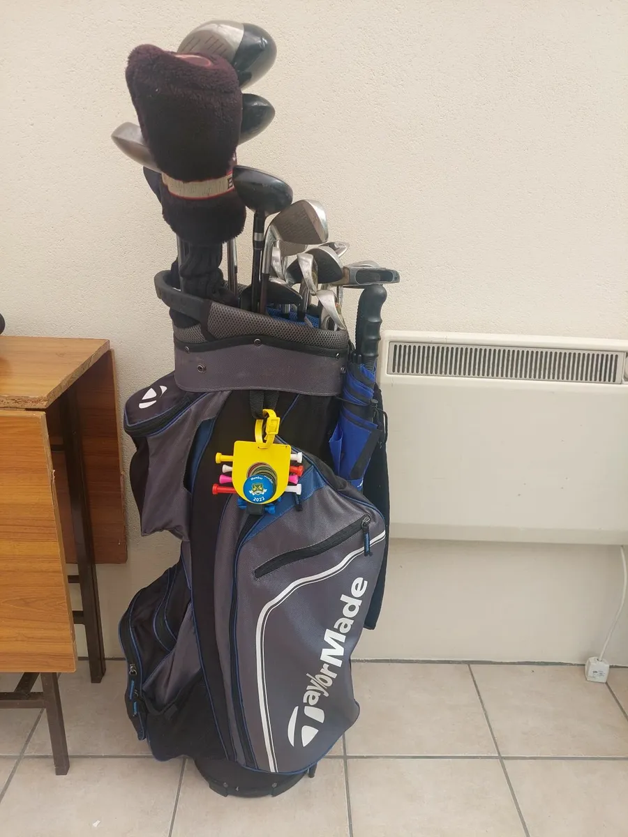 golf clubs + bag - Image 3