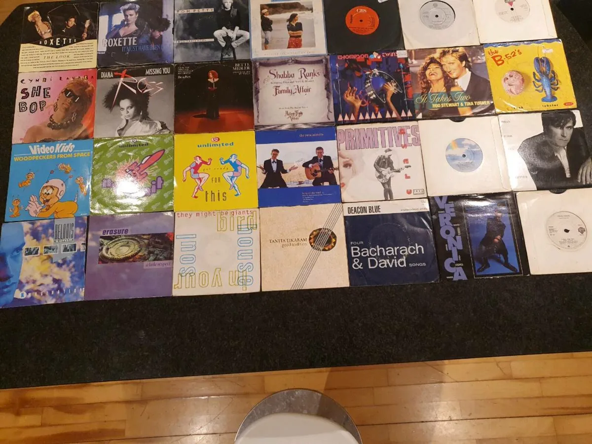 80s 90s 7 inch vinyl - Image 2