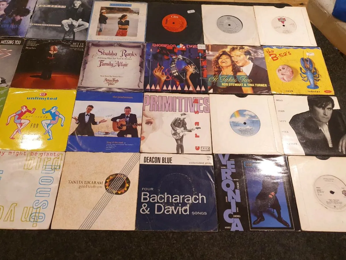 80s 90s 7 inch vinyl - Image 4