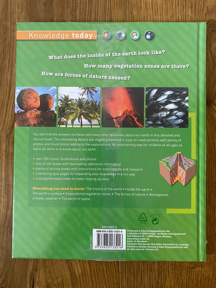 Knowledge Today Our Earth- Geography Brand New - Image 2