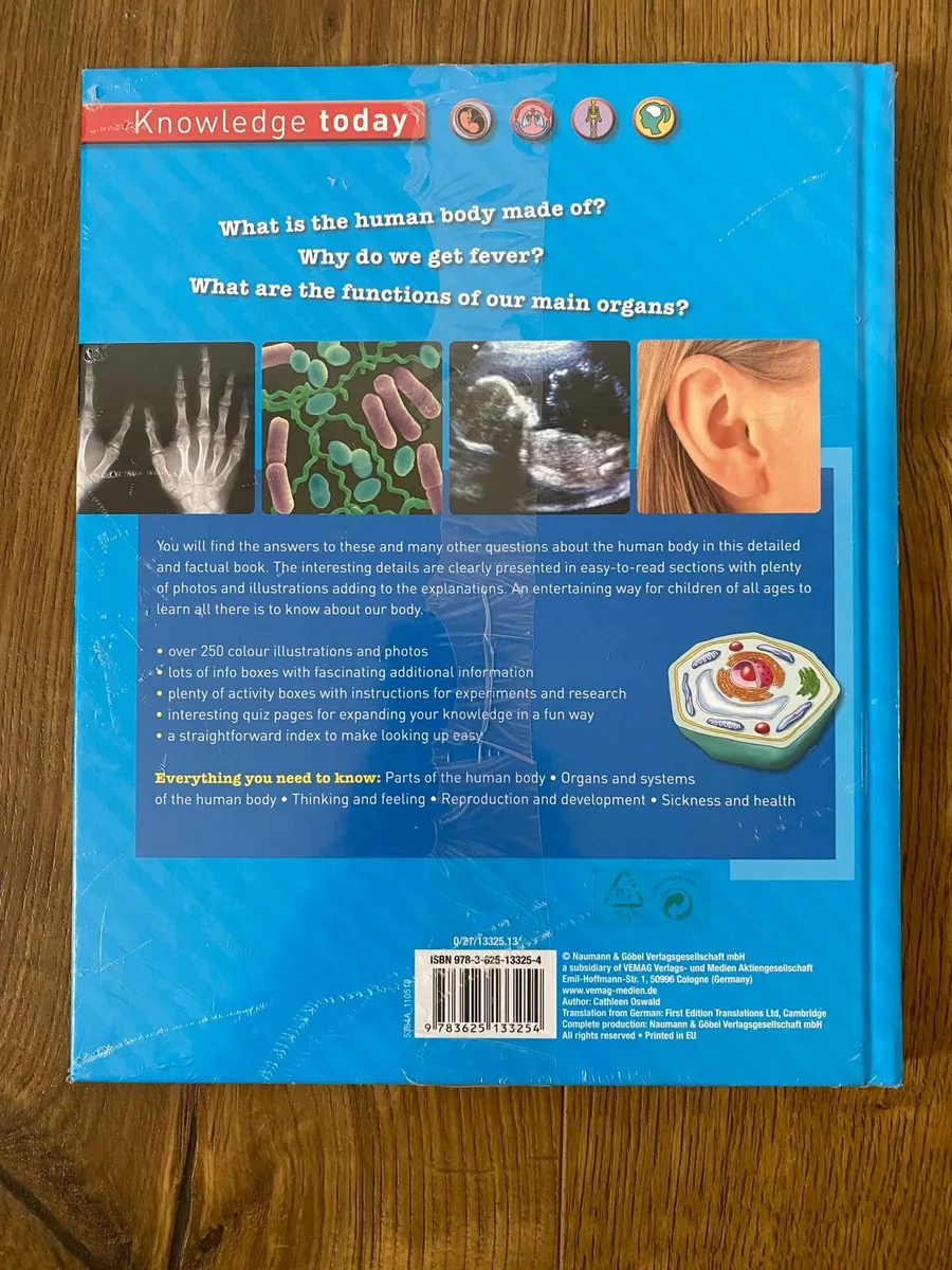 Knowledge Today Our Body - Science Book Brand New - Image 2