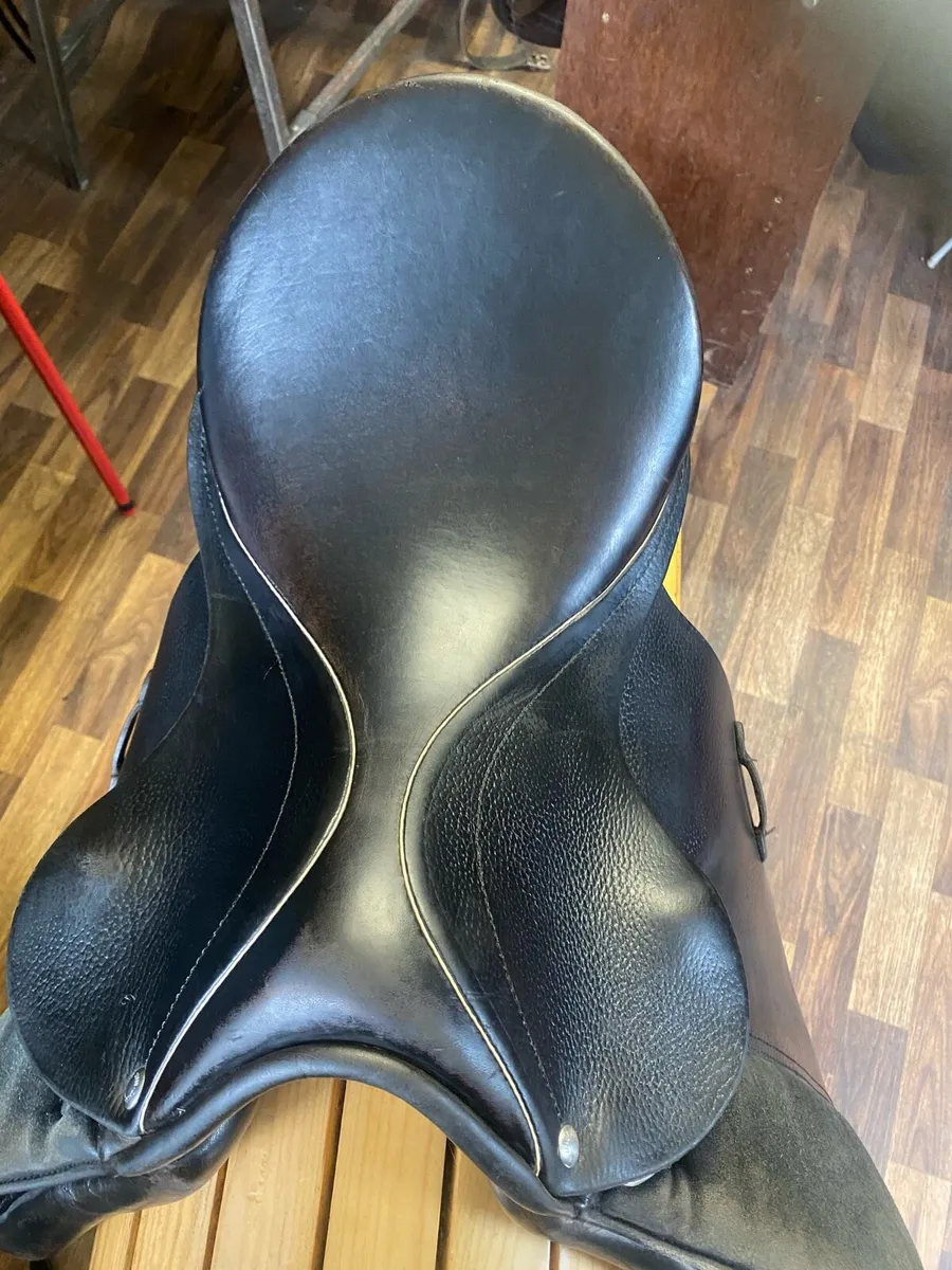 16” zaldi Tom Leather pony saddle - Image 3