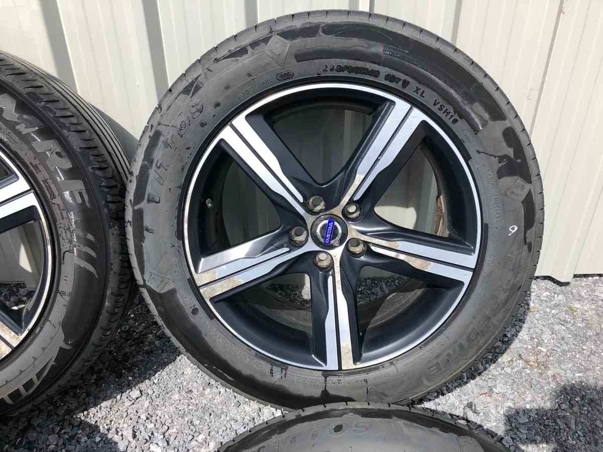 18” genuine Volvo XC60 R-Design alloys - Image 3