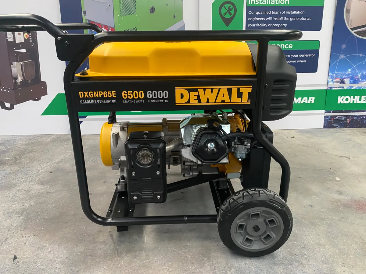 Dewalt 6.5kva petrol generator - Image 4
