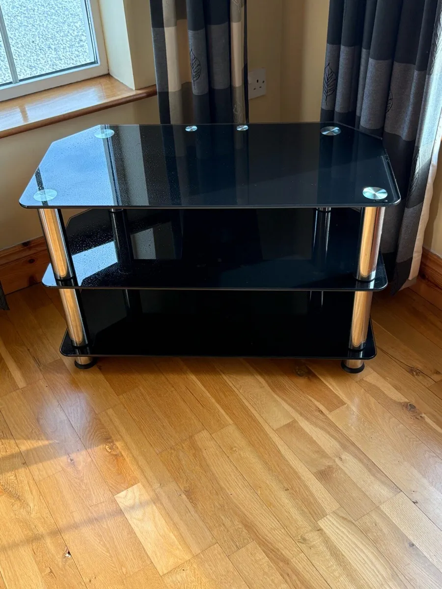 Glass TV Stand - Image 1