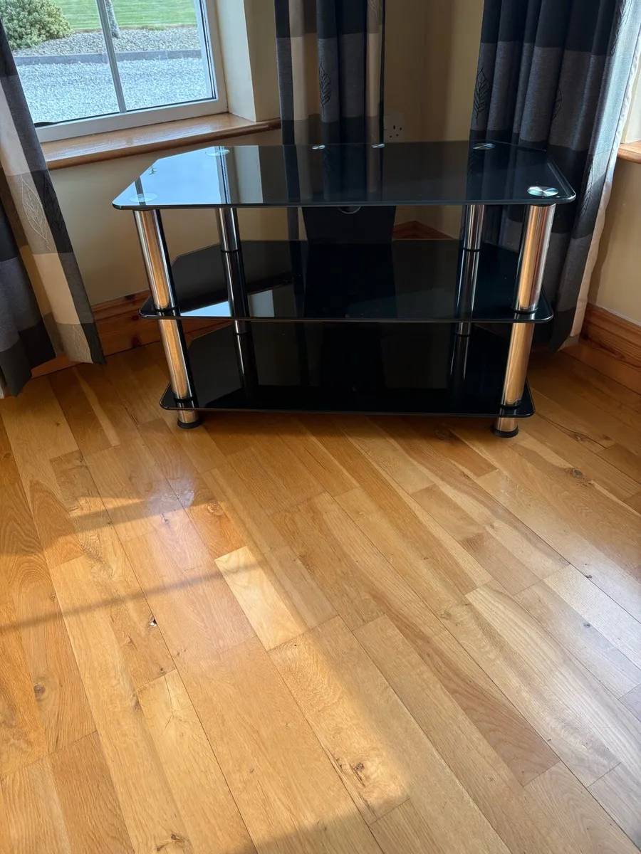 Glass TV Stand - Image 2