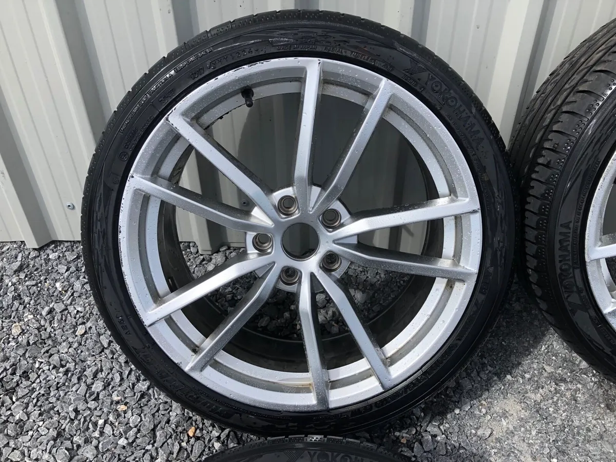 18” VW Golf R style alloys - Image 2