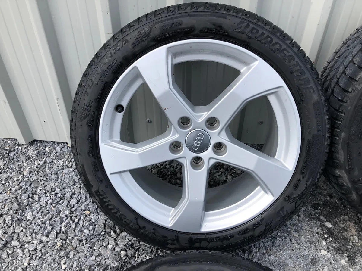 17” genuine Audi A3 Sport alloys and tyres - Image 2