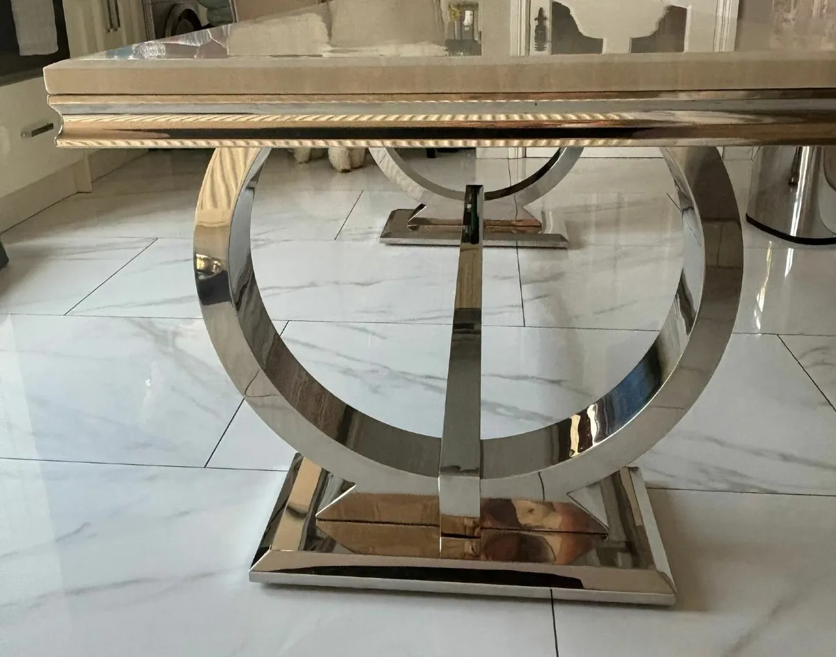 Arianna Cream Dining Table - Image 3