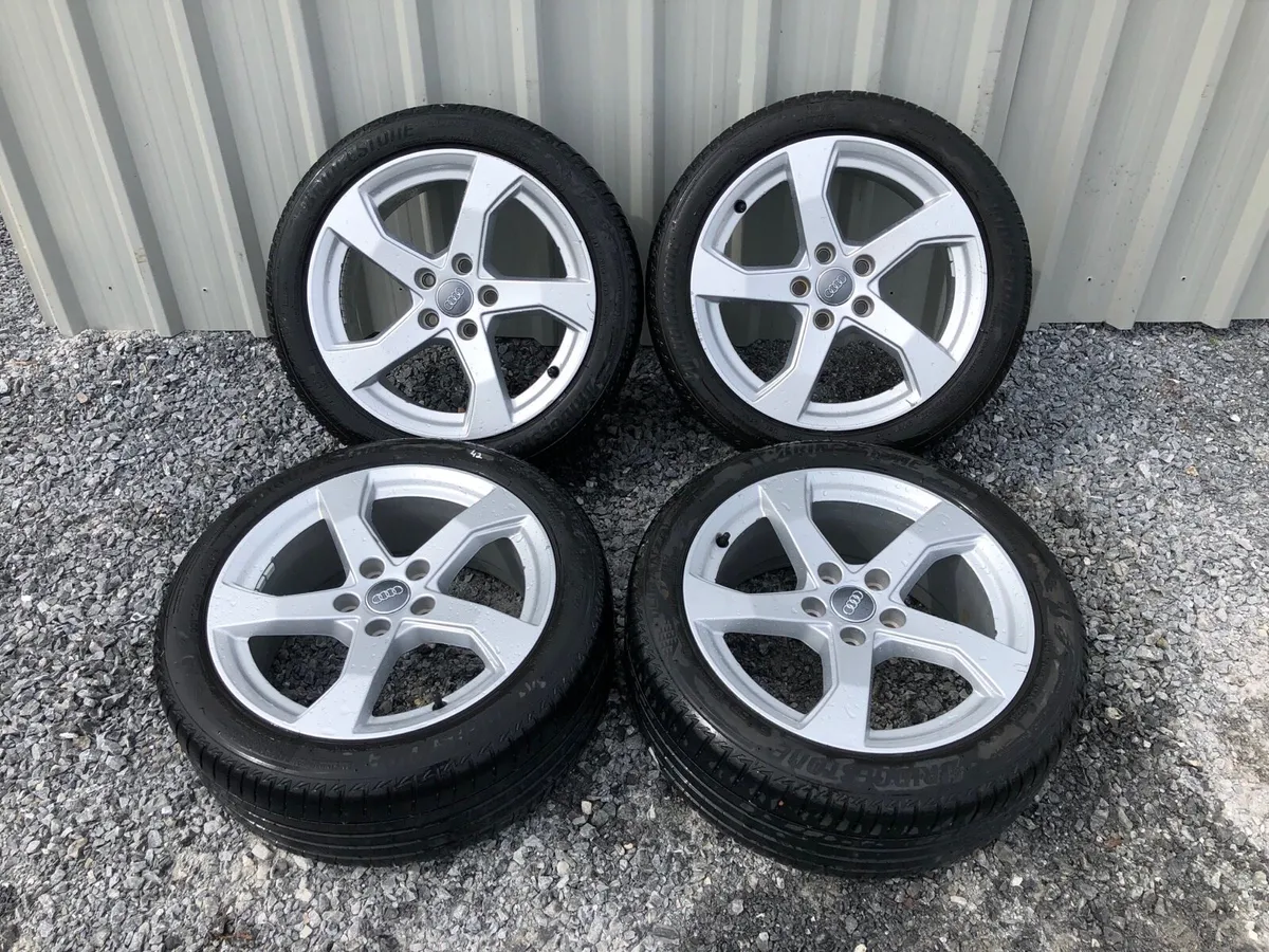 17” genuine Audi A3 Sport alloys and tyres - Image 1