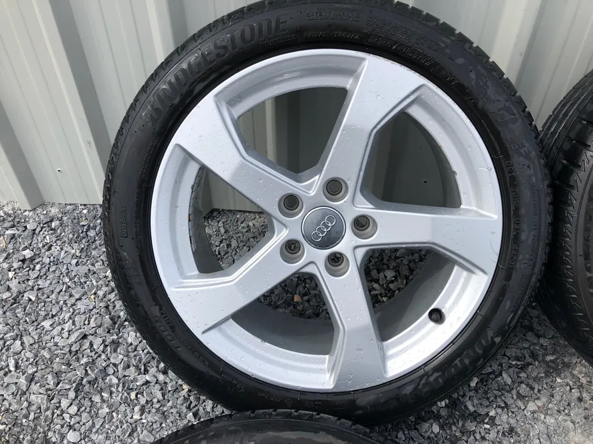 17” genuine Audi A3 Sport alloys and tyres - Image 4