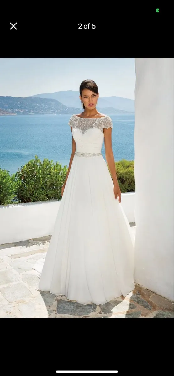 Justin Alexander Eedding dress - Image 3