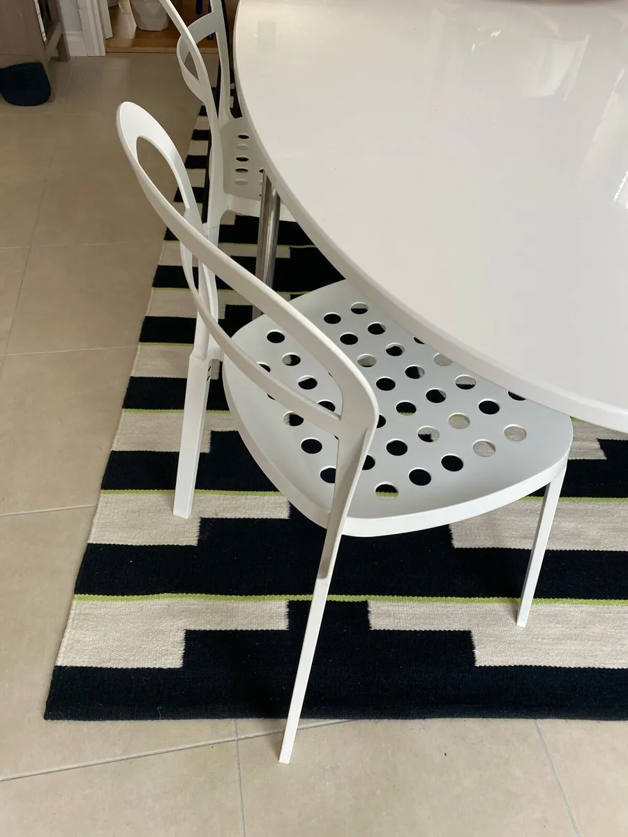 Vintage IKEA ‘Reidar’ stackable dining chairs (3) - Image 3