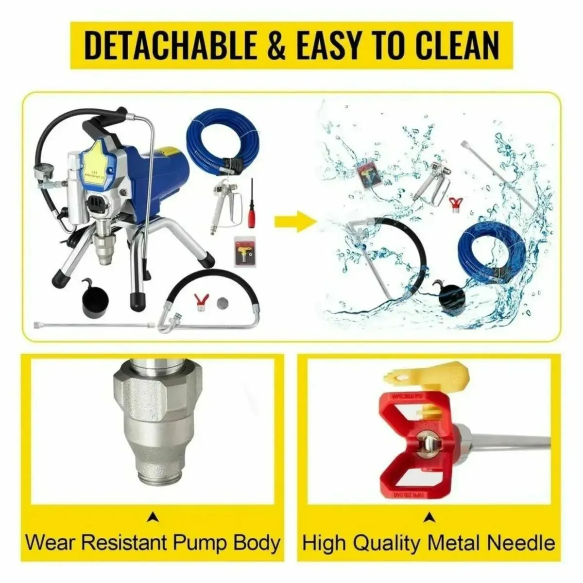 Paint Sprayer Machine High-Pressure Airless - Image 4