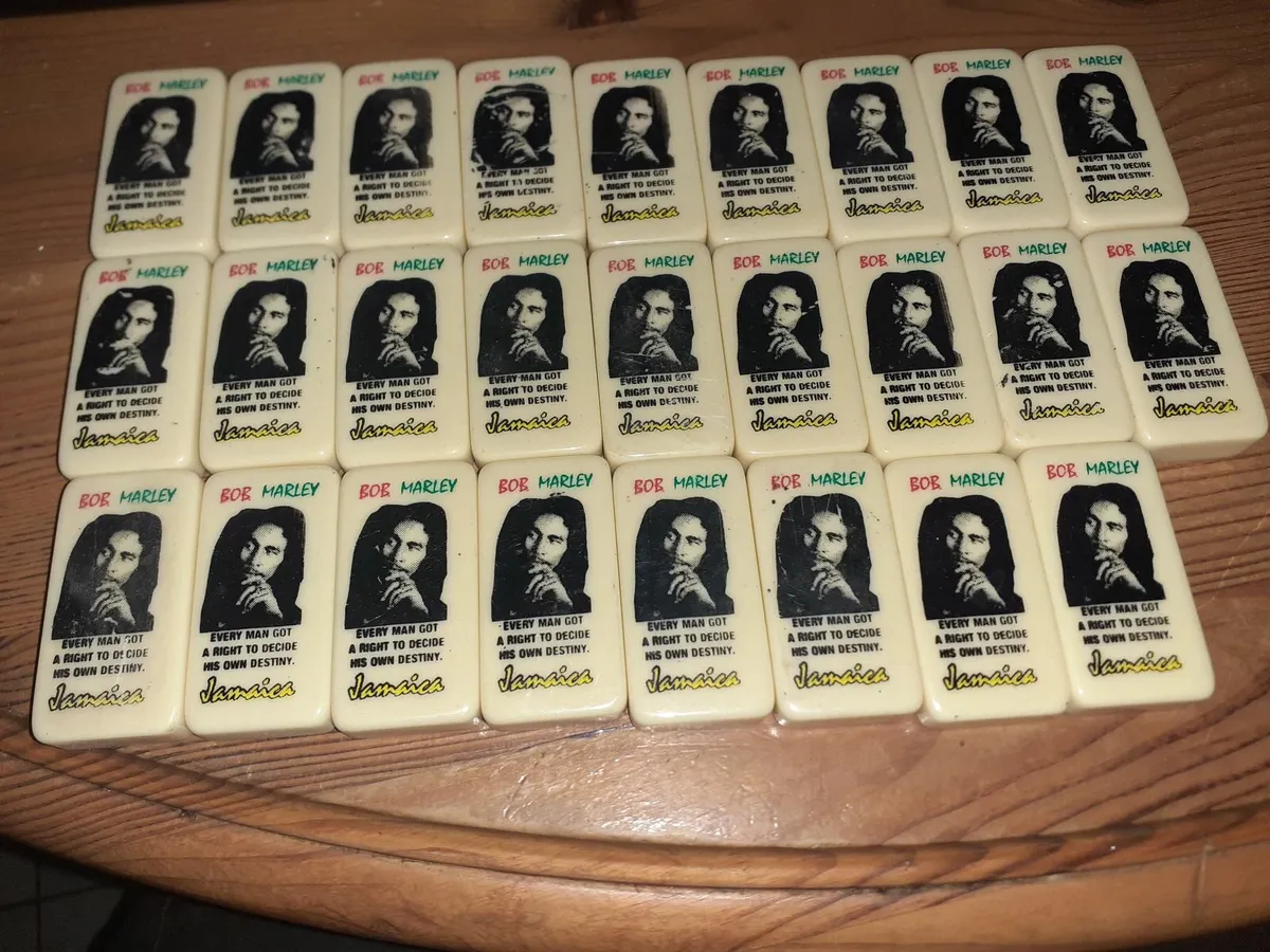 Bob Marley Dominoes Jamaica Good Condition - Image 1