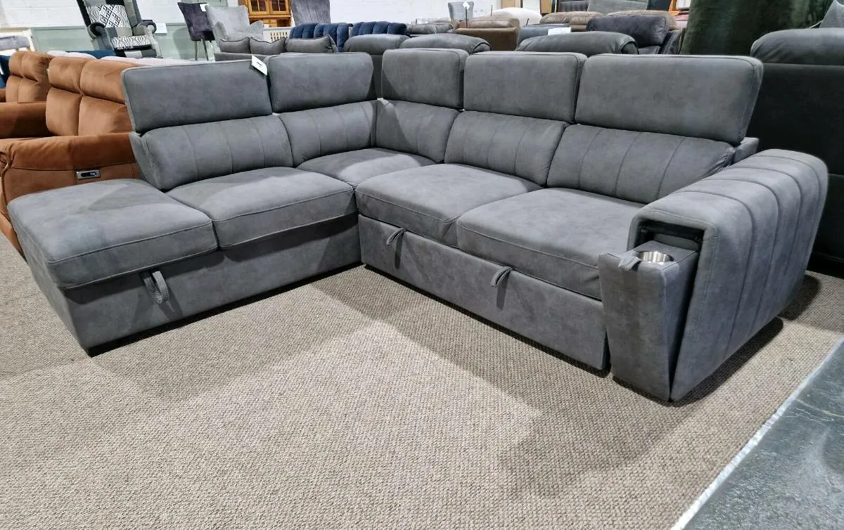 New August Corner Sofa Bed - Image 1