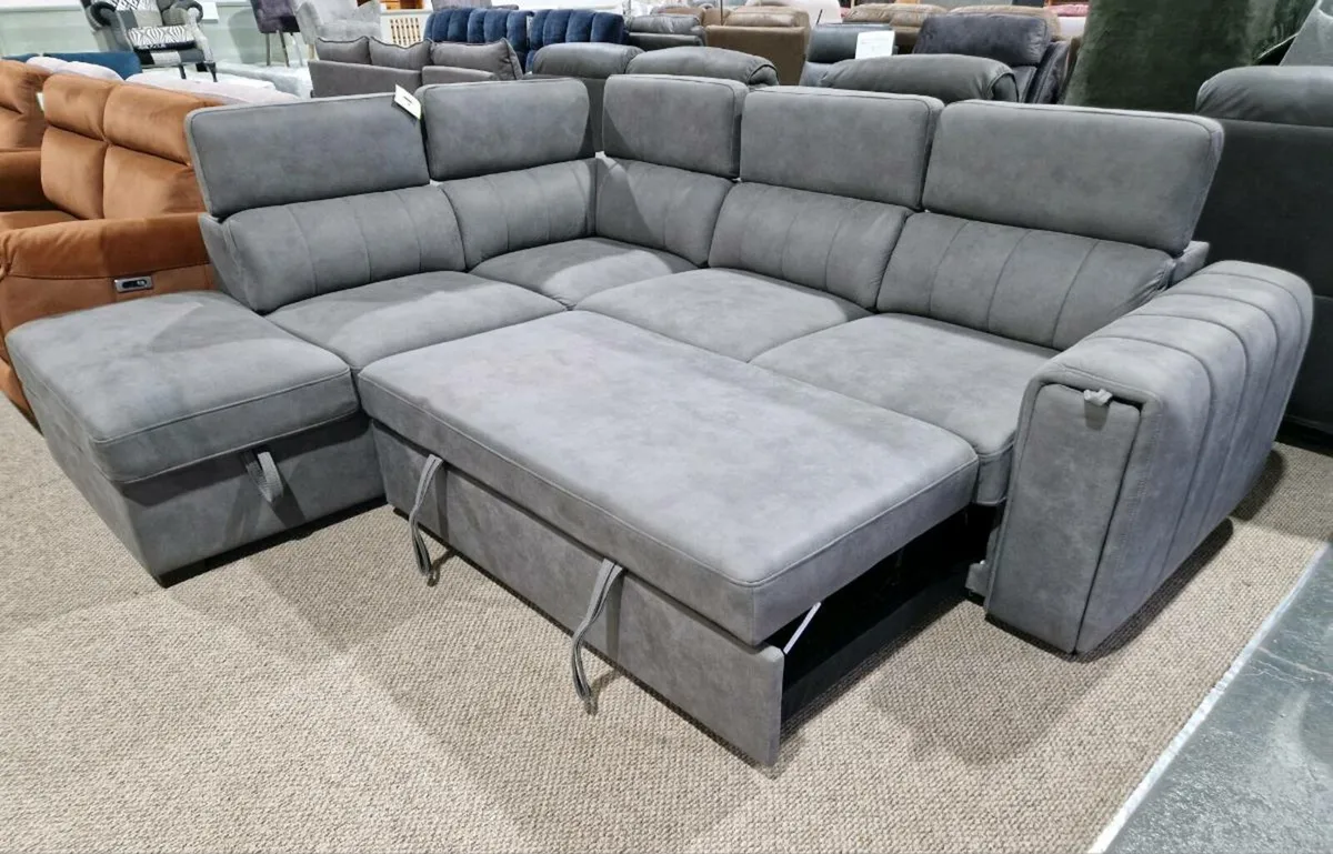 New August Corner Sofa Bed - Image 2