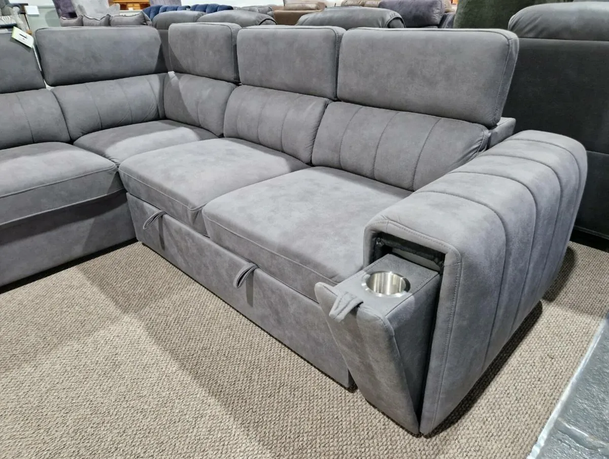 New August Corner Sofa Bed - Image 3