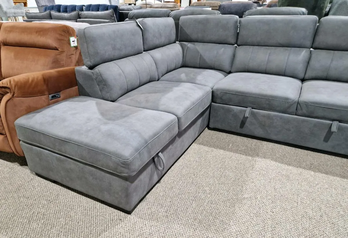 New August Corner Sofa Bed - Image 4