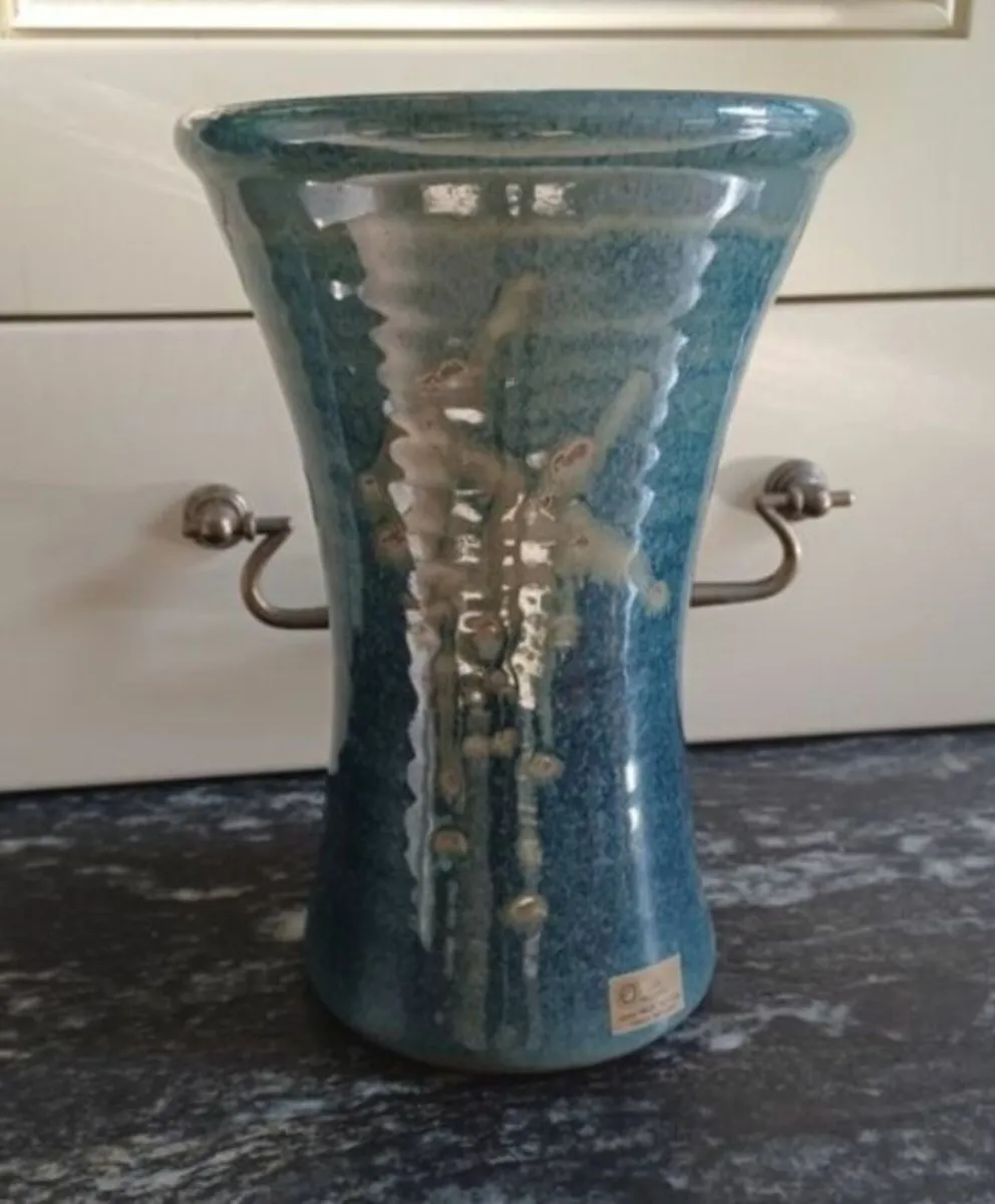 Louis mulcahy blue vase - Image 1