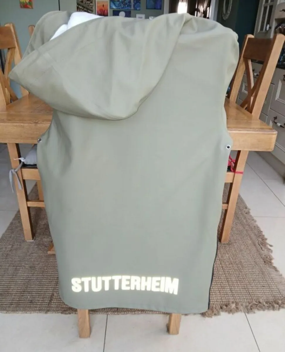 Stutterheim bike jacket unisex size S moss green c - Image 4